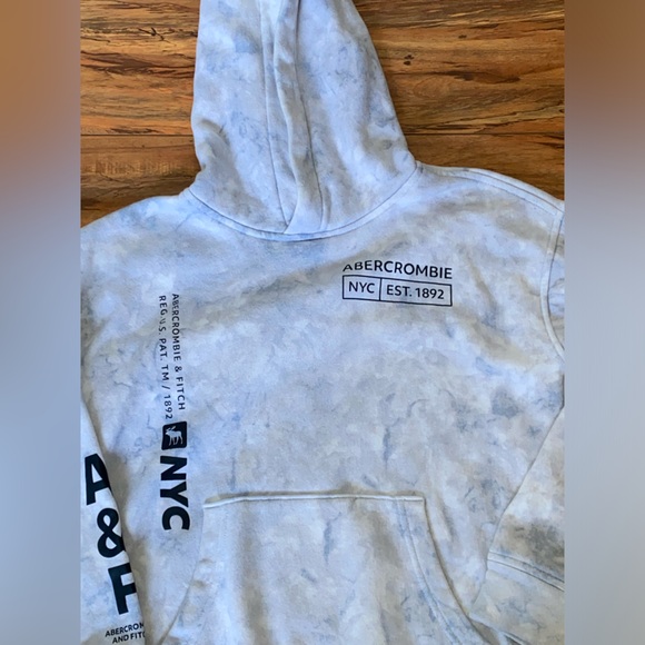 Ambercrobie and Fitch Relaxed Fit Hoodie size 9/10 Kids Unisex - Picture 5 of 6